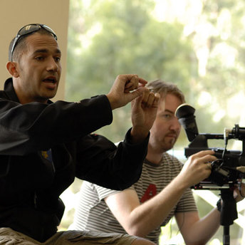David Vadiveloo, founder and directer of Community Prophets directing the workshop.